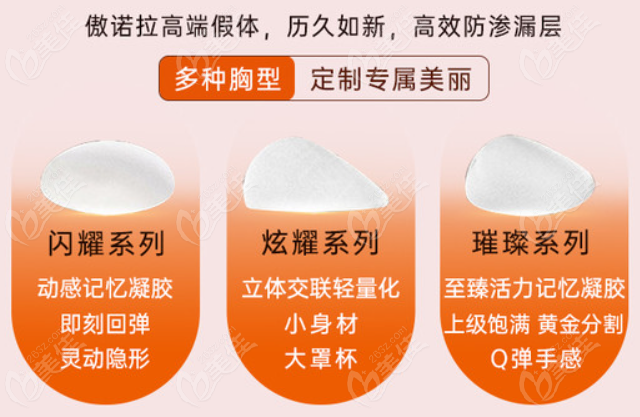 合肥做傲诺拉假体隆胸推荐的医院:壹加壹,奥美,维多利亚等.