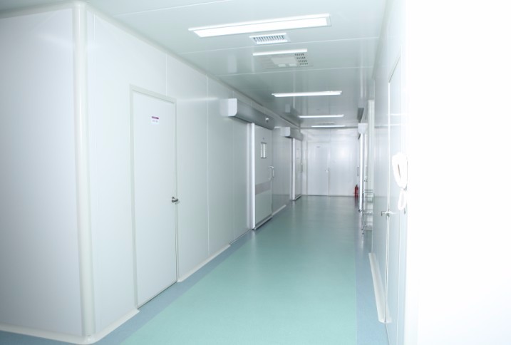 哈尔滨哈美莱整形医院干净整洁的走廊