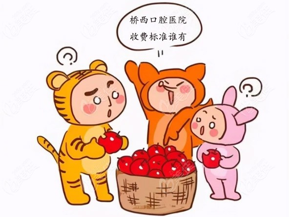 橋西口腔醫(yī)院的收費標準