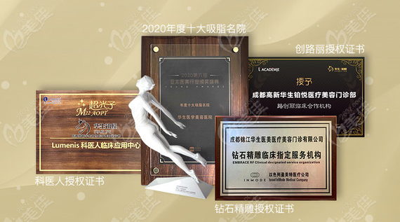 成都华生铂悦所获相关荣誉