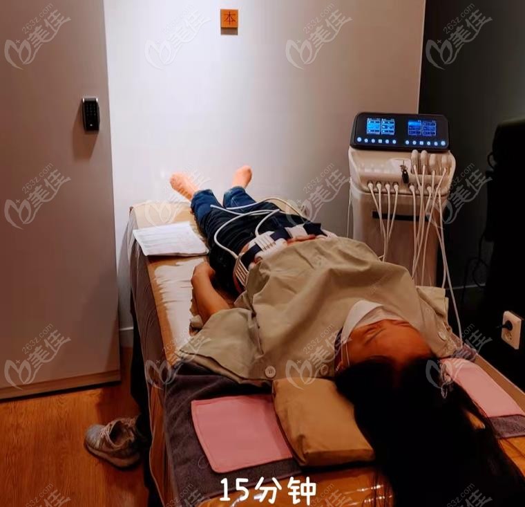 韩国美尔韩医院做激光溶脂瘦腰腹过程图