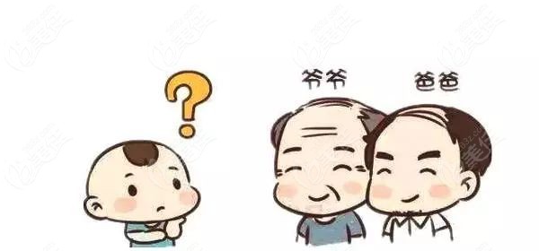 遗传性脱发开始的年龄