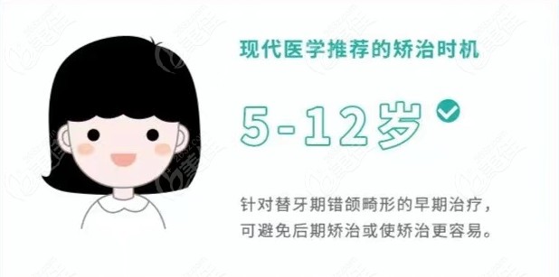儿童较佳的牙齿矫正时间