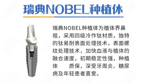 瑞典诺贝尔nobel种植体优势