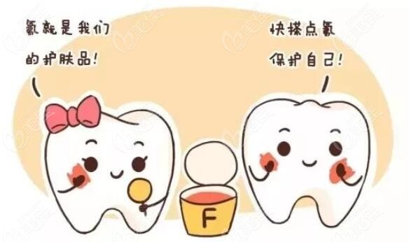 儿童涂氟保护牙齿