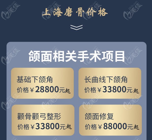 2022年上海磨骨价格