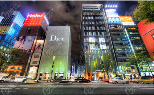 日本东京银座