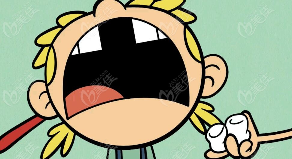 儿童牙齿缺失影响脸型,可用假牙修复