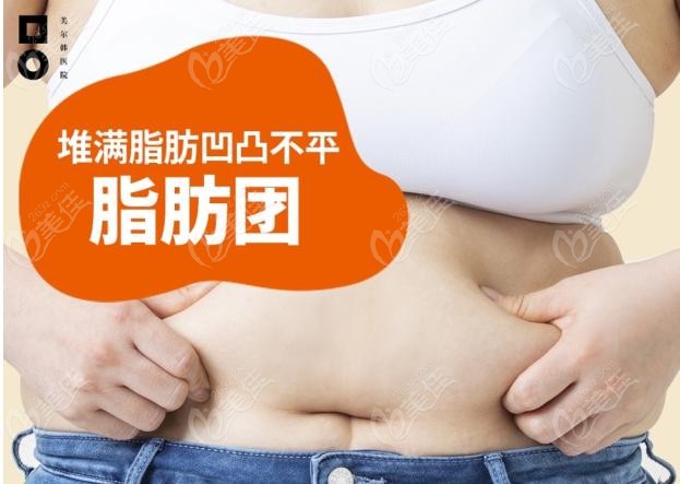 韩国美尔韩纤韵减脂改善脂肪团宣传图