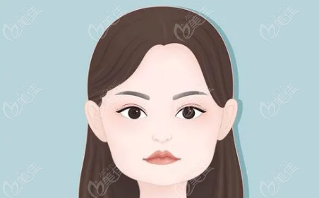 国字脸女生照片