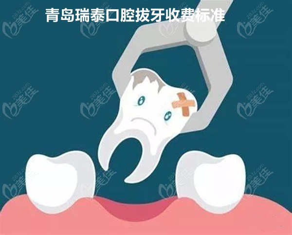 青岛瑞泰口腔拔牙收费价格表