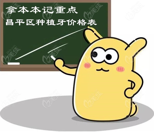 北京昌平区种植牙价格表236z.com