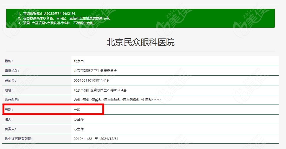 北京民众眼科医院能信任