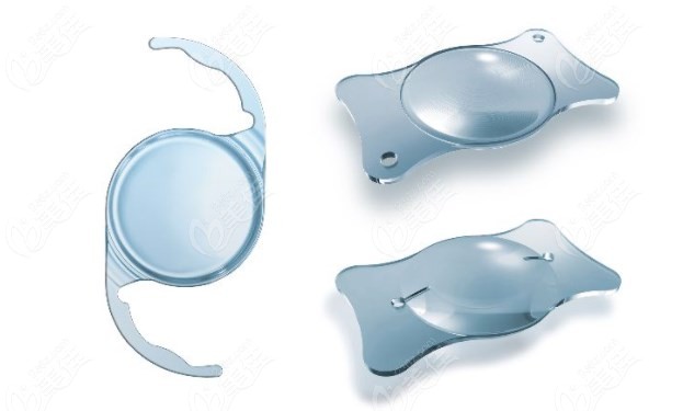 德国蔡司白内障人工晶体是平板四襻设计,相对比美国眼力健晶体稳定性