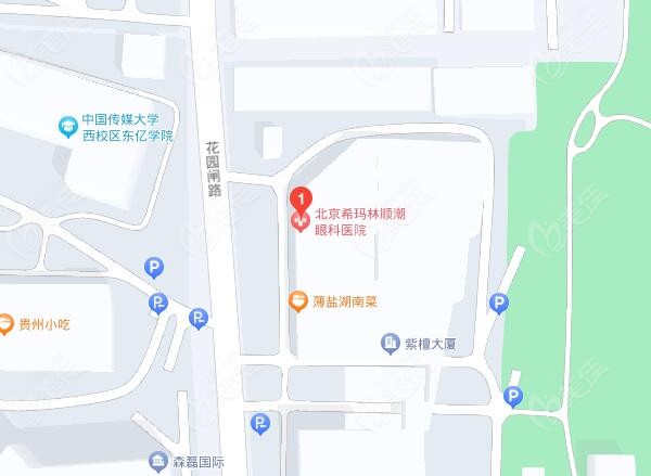 北京希玛林顺潮眼科医院地址在哪