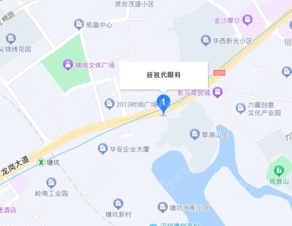深圳新视代眼科医院具体地址