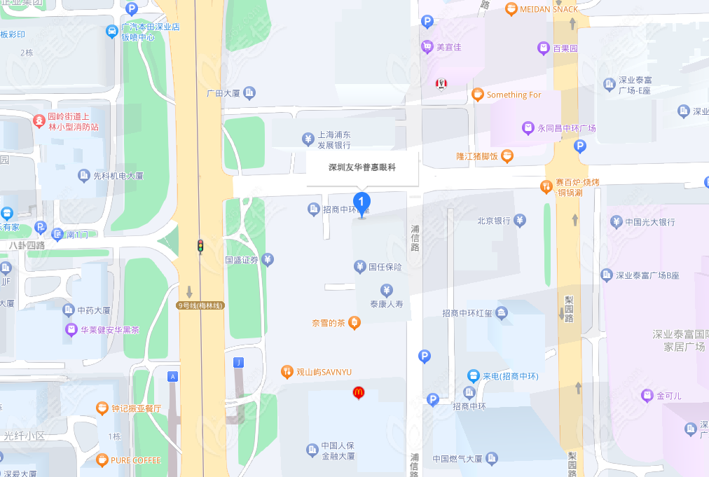 深圳友华普惠眼科地址www.236z.com