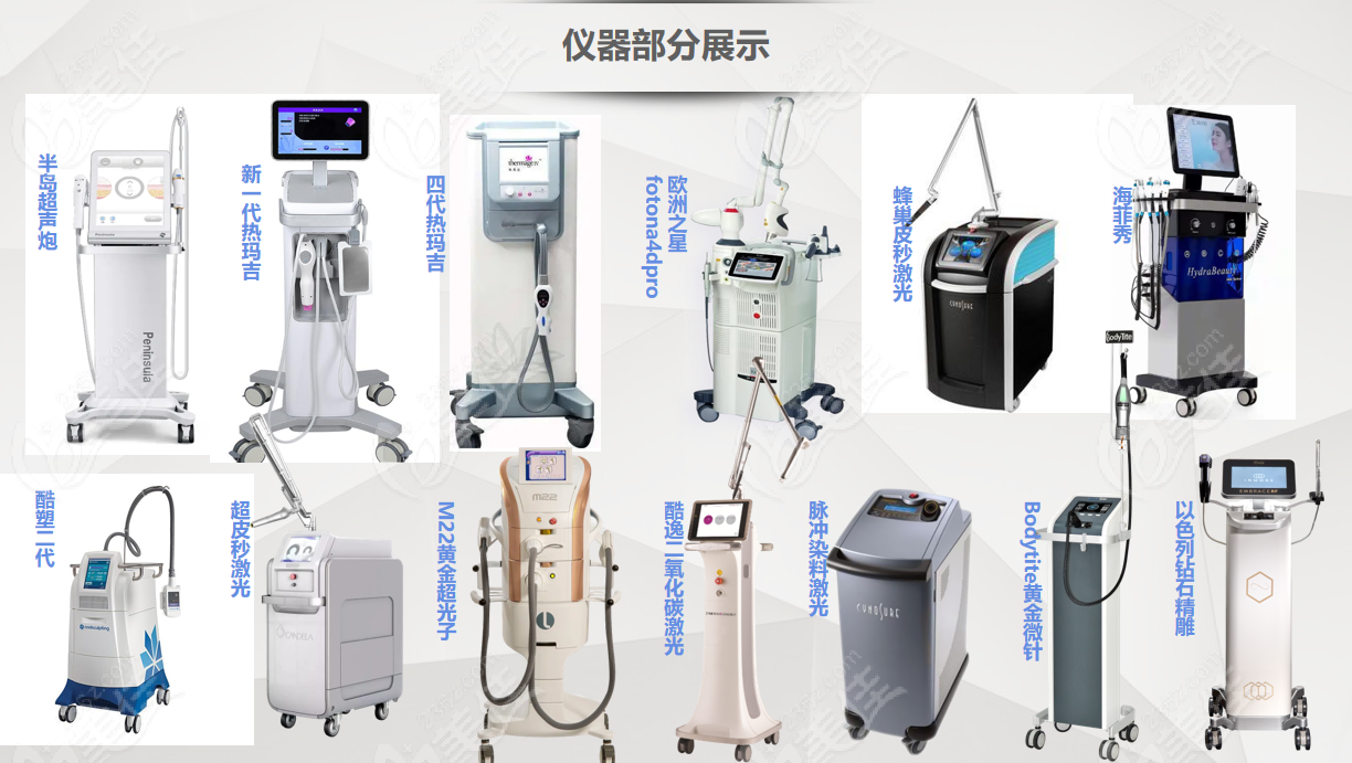 北京京城皮肤医院仪器设备m.236z.com分享