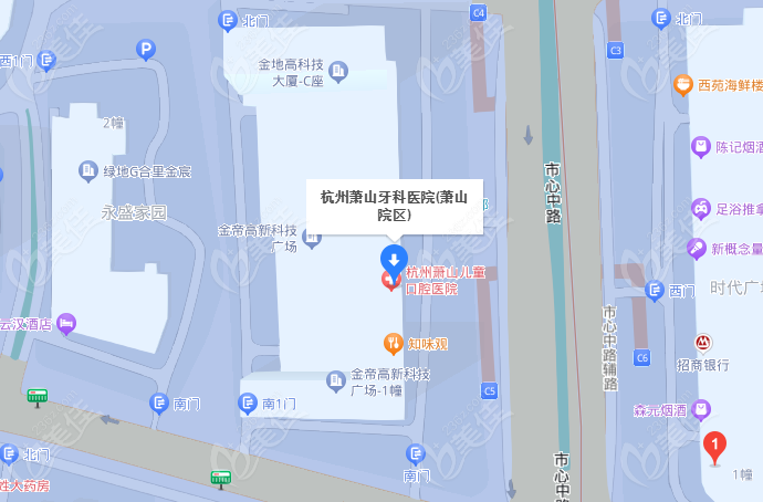 杭州萧山牙科医院怎么坐公交车？
