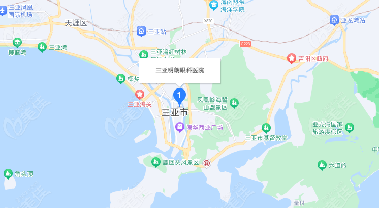 三亚明朗眼科医院地址