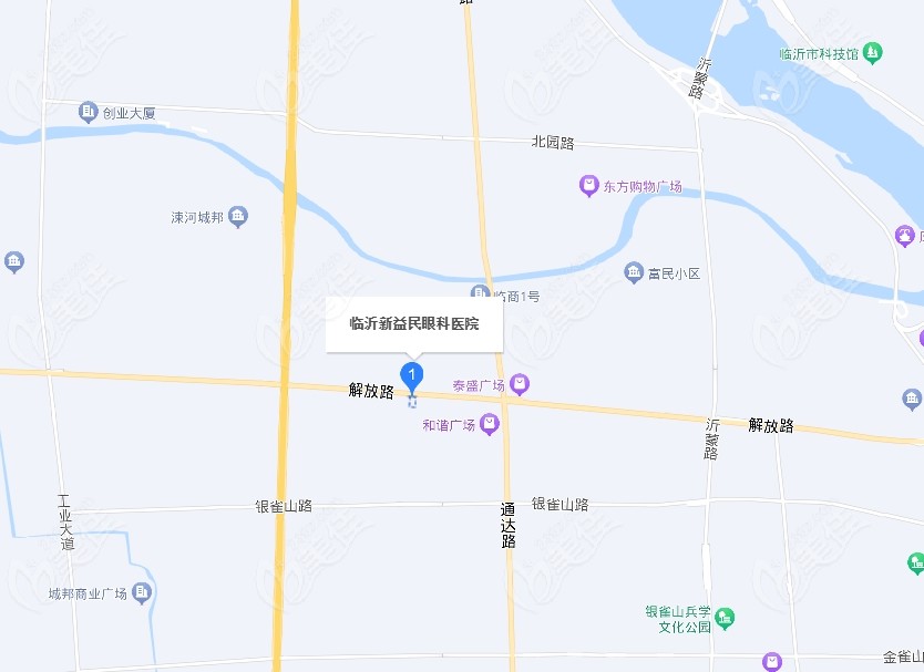 臨沂新益民眼科醫(yī)院地址