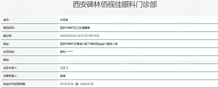 西安佰视佳眼科医院价格查询（236z.com）