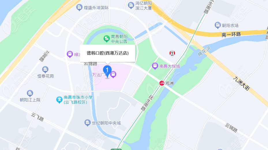 南昌德韓口腔地址
