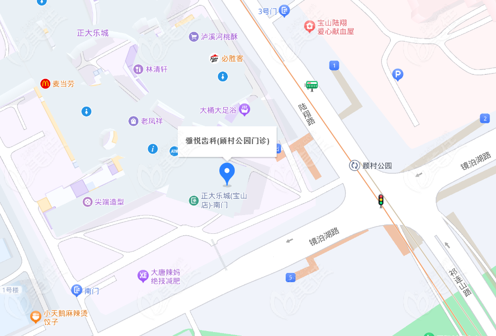 海雅悦齿科顾村公园店地址