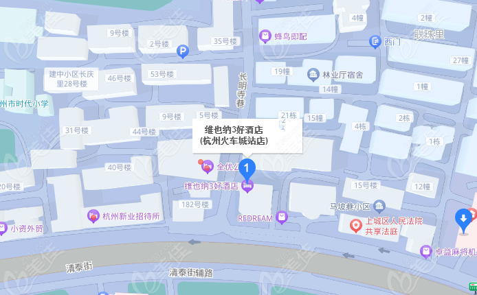 杭州徐少骏吸脂医院地址周边环境