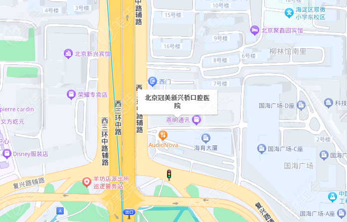 冠美口腔新興橋店地址與交通路線