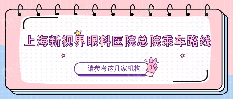 上海新视界眼科医院总院乘车路线