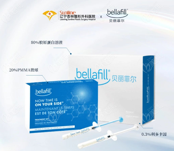 沈阳杏林是贝丽菲尔长效胶原蛋白认证合作医院
