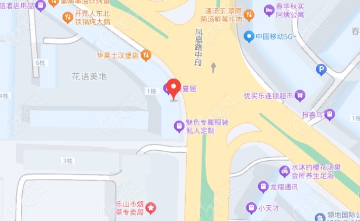 乐山达芬奇口腔地址