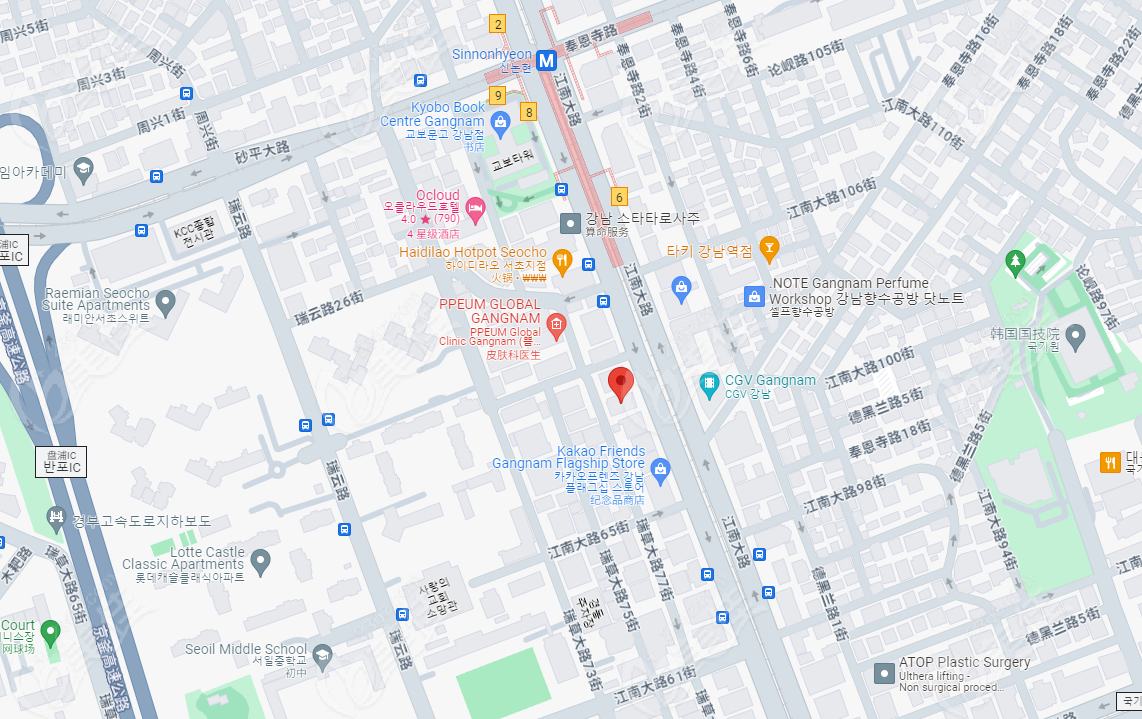 韓國(guó)Mi&Mi秘安美皮膚科地址 韓國(guó)Mi&Mi秘安美皮膚科地址