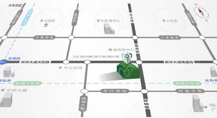 成都军大整形医院地址