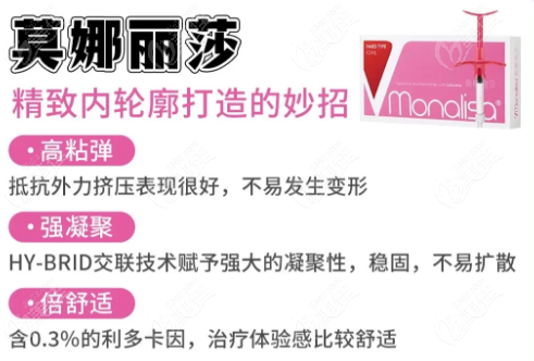 莫娜丽莎玻尿酸优点