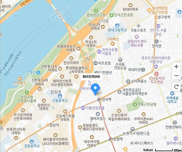 韓國SINSA NO°5 皮膚科地址