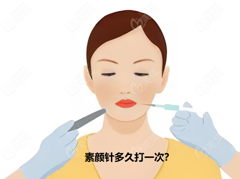 素颜针多久打一次？