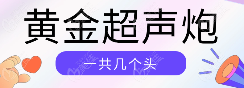 黄金超声炮一共几个头