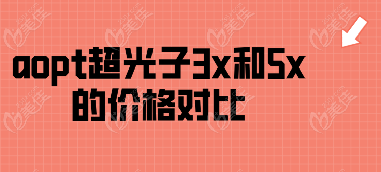 aopt超光子3x和5x的价格对比