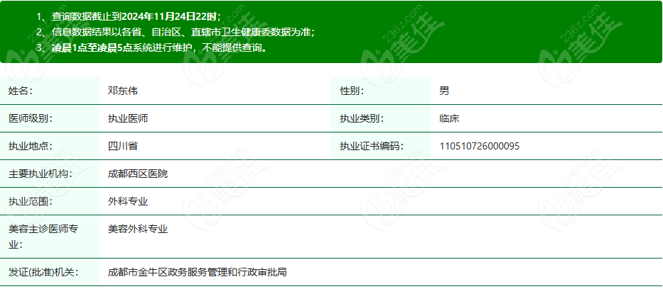 邓东伟医生资质www.236z.com