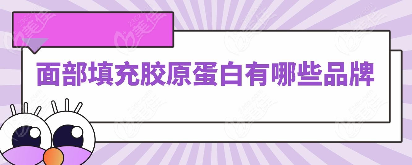 面部填充胶原蛋白有哪些品牌