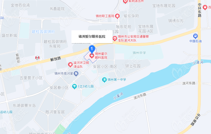 锦州爱尔眼科医院地址