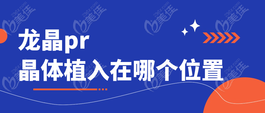 龍晶pr晶體植入在哪個(gè)位置