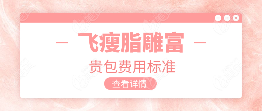 飞瘦脂雕富贵包费用标准