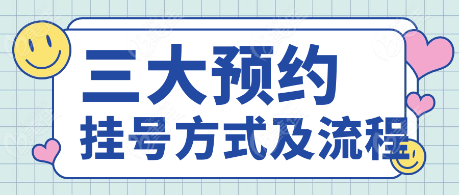 三大预约挂号方式及流程