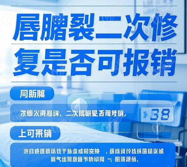 唇腭裂二次修复手术哪里现在免费