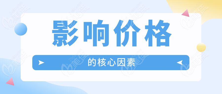 影响价格的核心因素