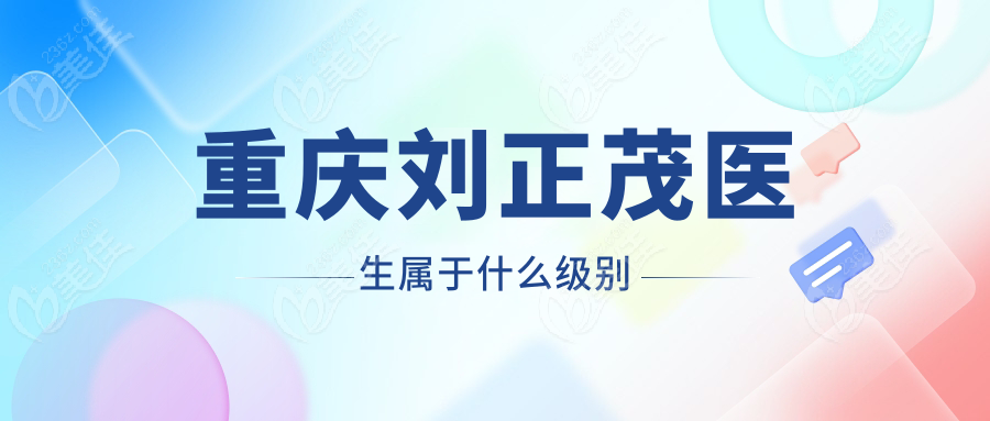 重庆刘正茂医生属于什么级别