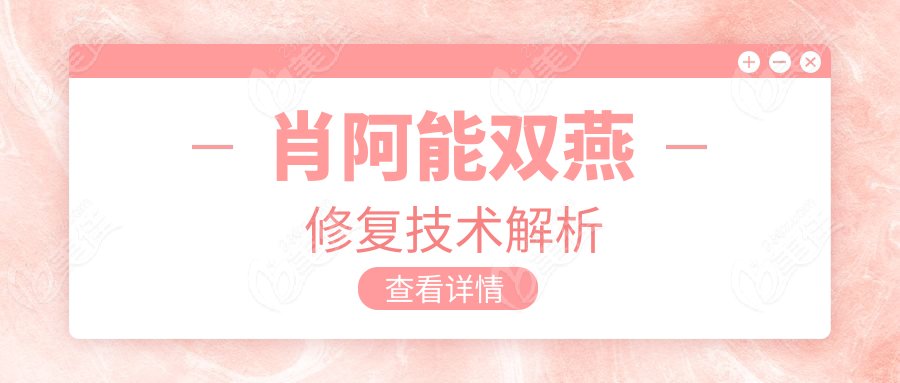 肖阿能双燕修复技术解析